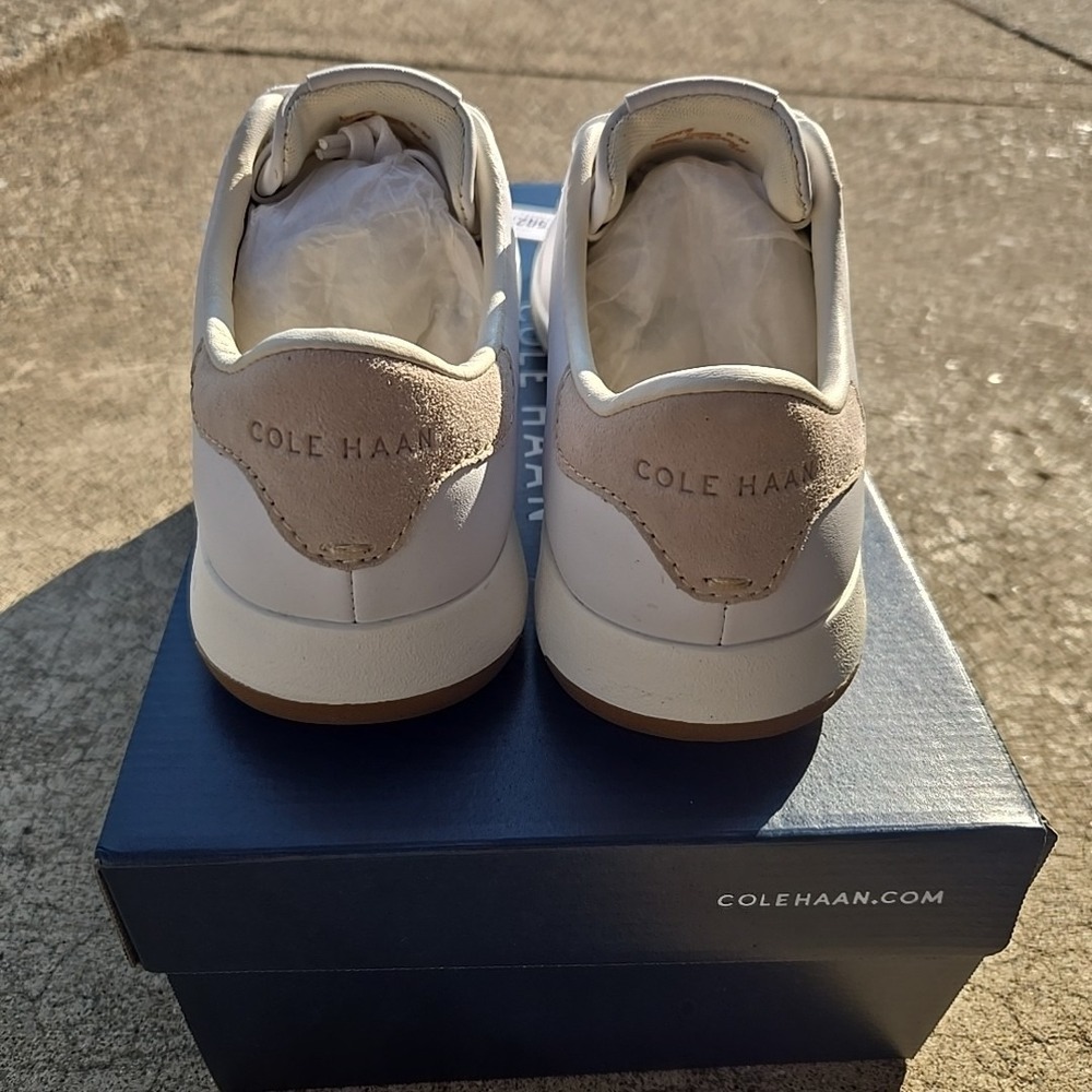 Cole Haan Men's Grandpro Tennis Sneaker Leather C22584 White US 9M  EU 42 - Picture 5 of 9